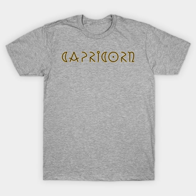 Capricorn T-Shirt by Zodiac Syndicate